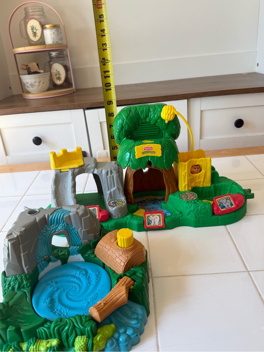 Vintage Fisher-Price Little People Zoo Animal Playsets 1998 & 2001 TESTED WORKS! - Picture 16 of 16